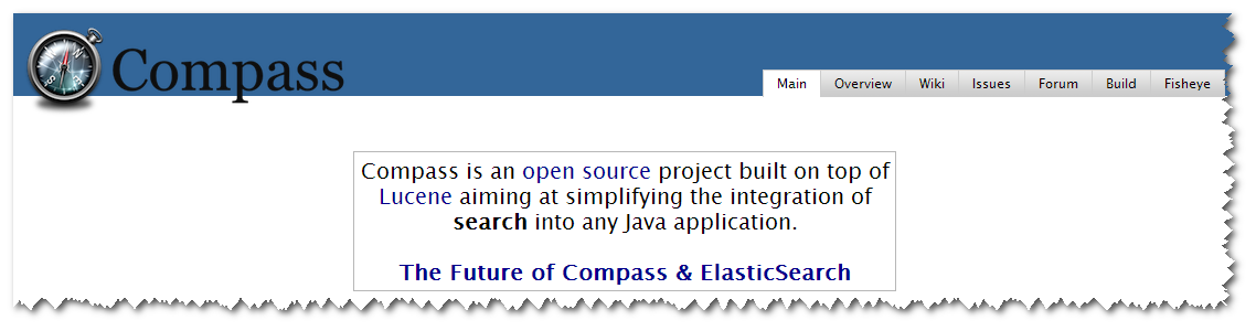 The future of Compass and Elasticsearch