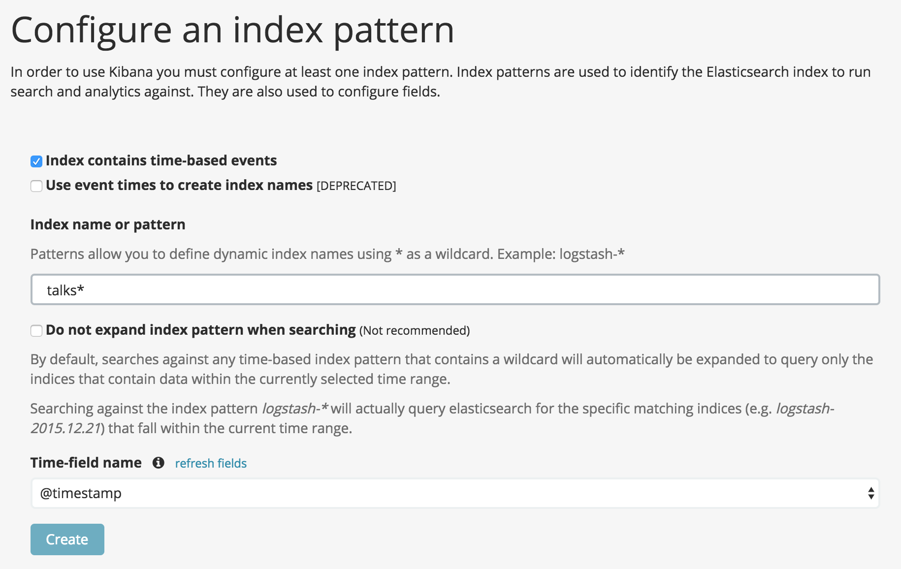 Index Pattern