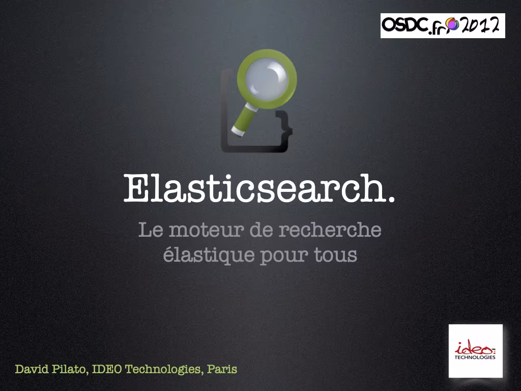 Elasticsearch : le moteur de recherche élastique pour tous