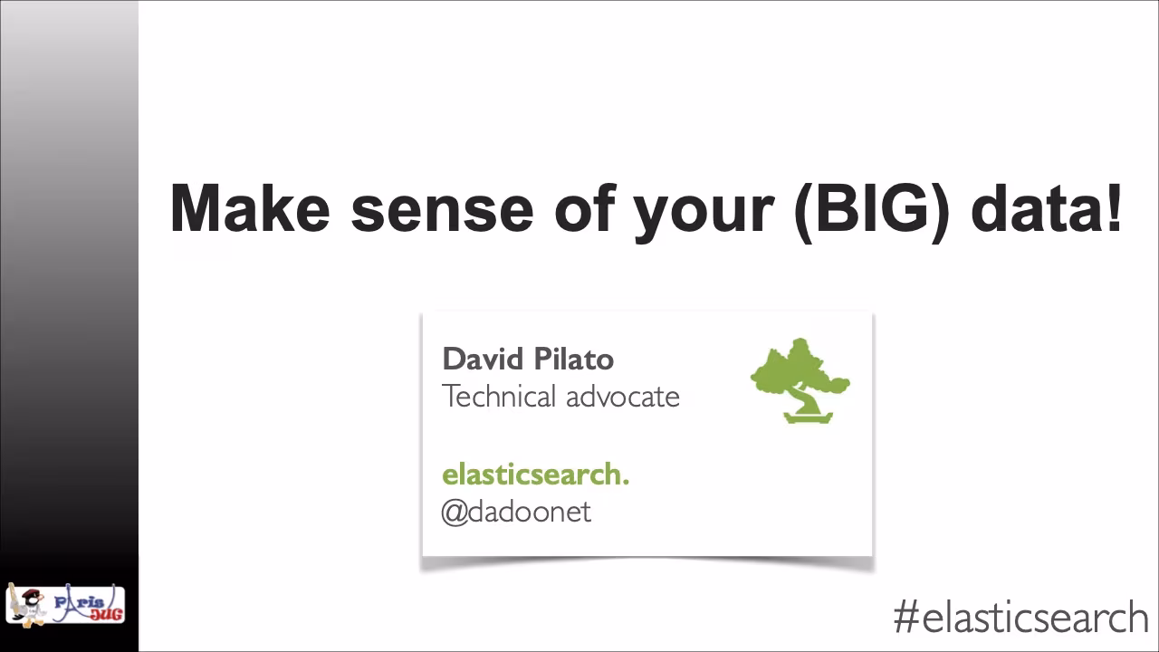 Make sense Of your (big) data