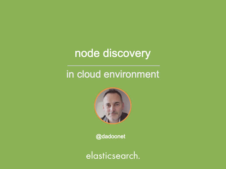 ElasticFR #12 - Node discovery in Cloud environment