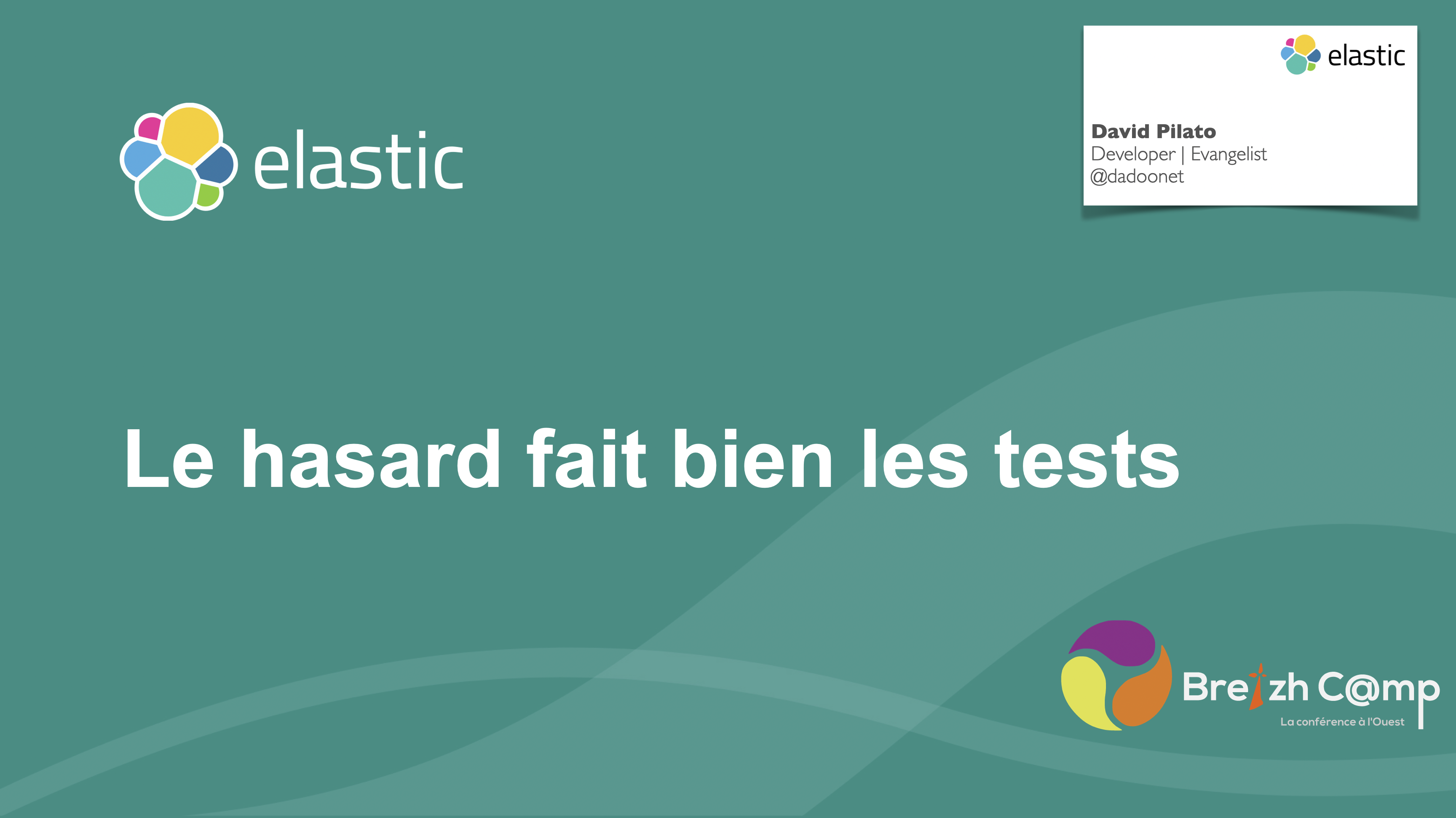 Le hasard fait bien les tests