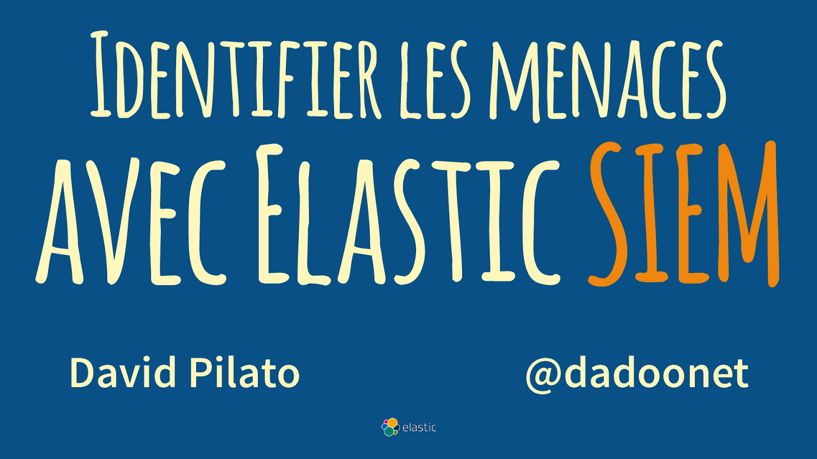 Identifier les menaces avec Elastic SIEM