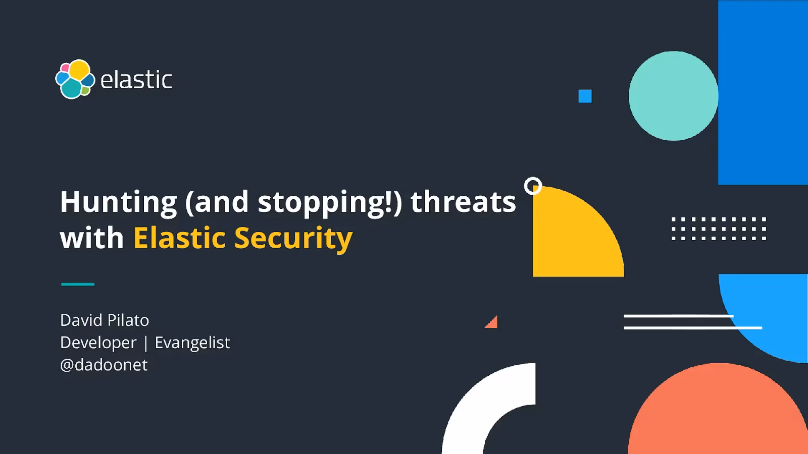Hunting (and stopping!) threats with Elastic Security