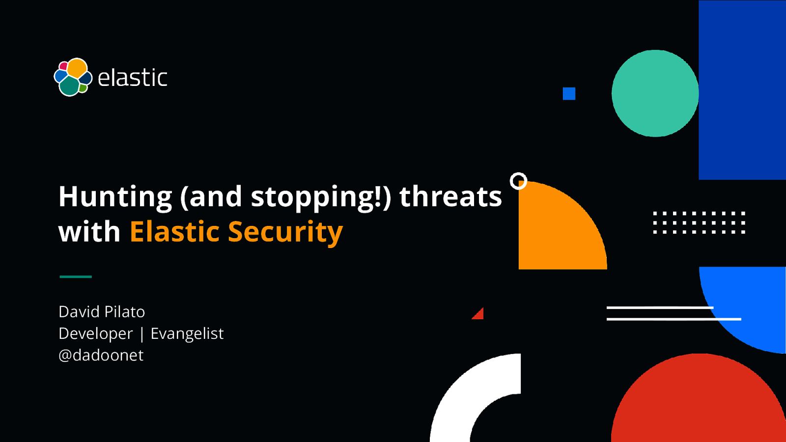 Hunting (and stopping!) threats with Elastic Security