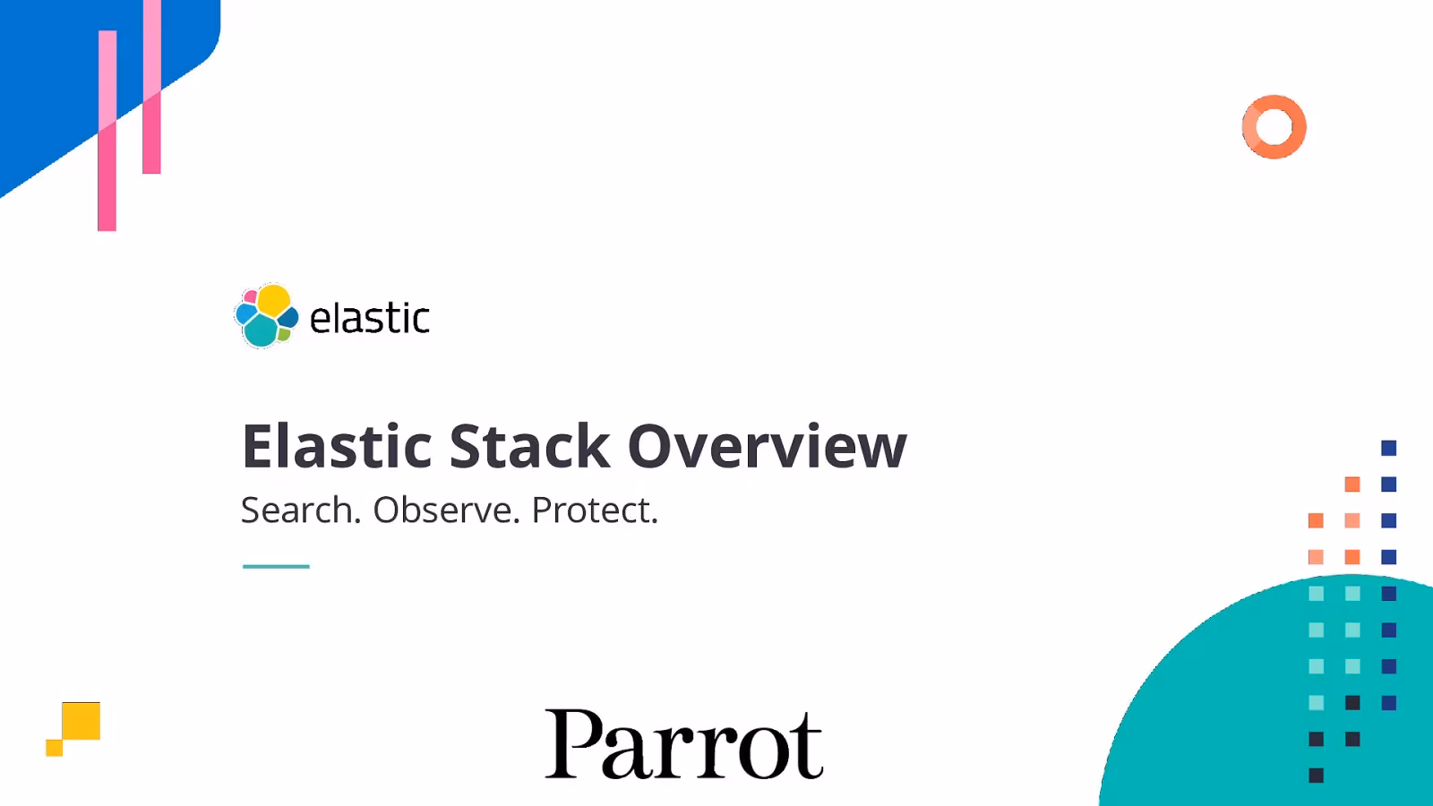 Elastic Stack Overview
