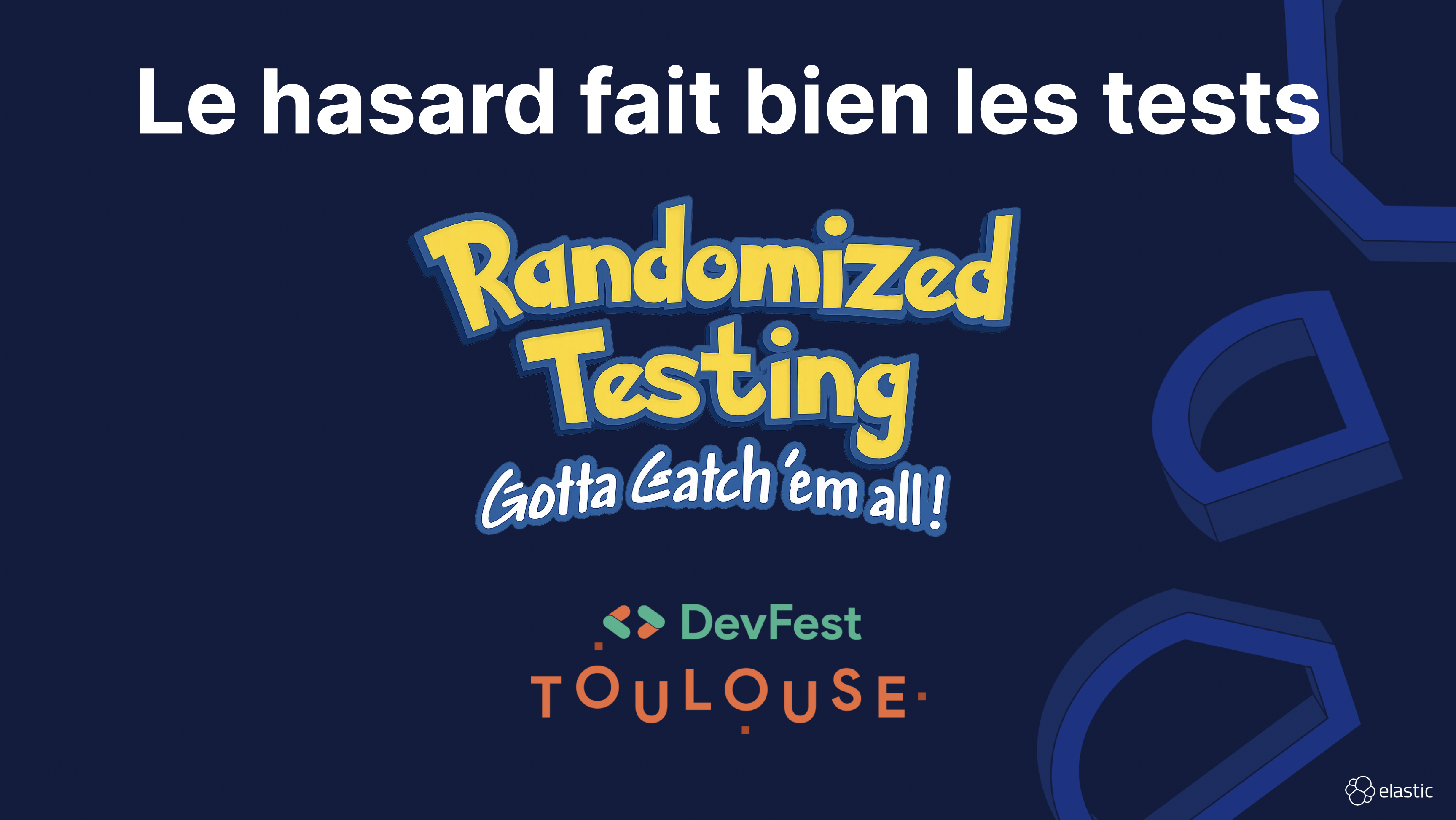 Le hasard fait bien les tests