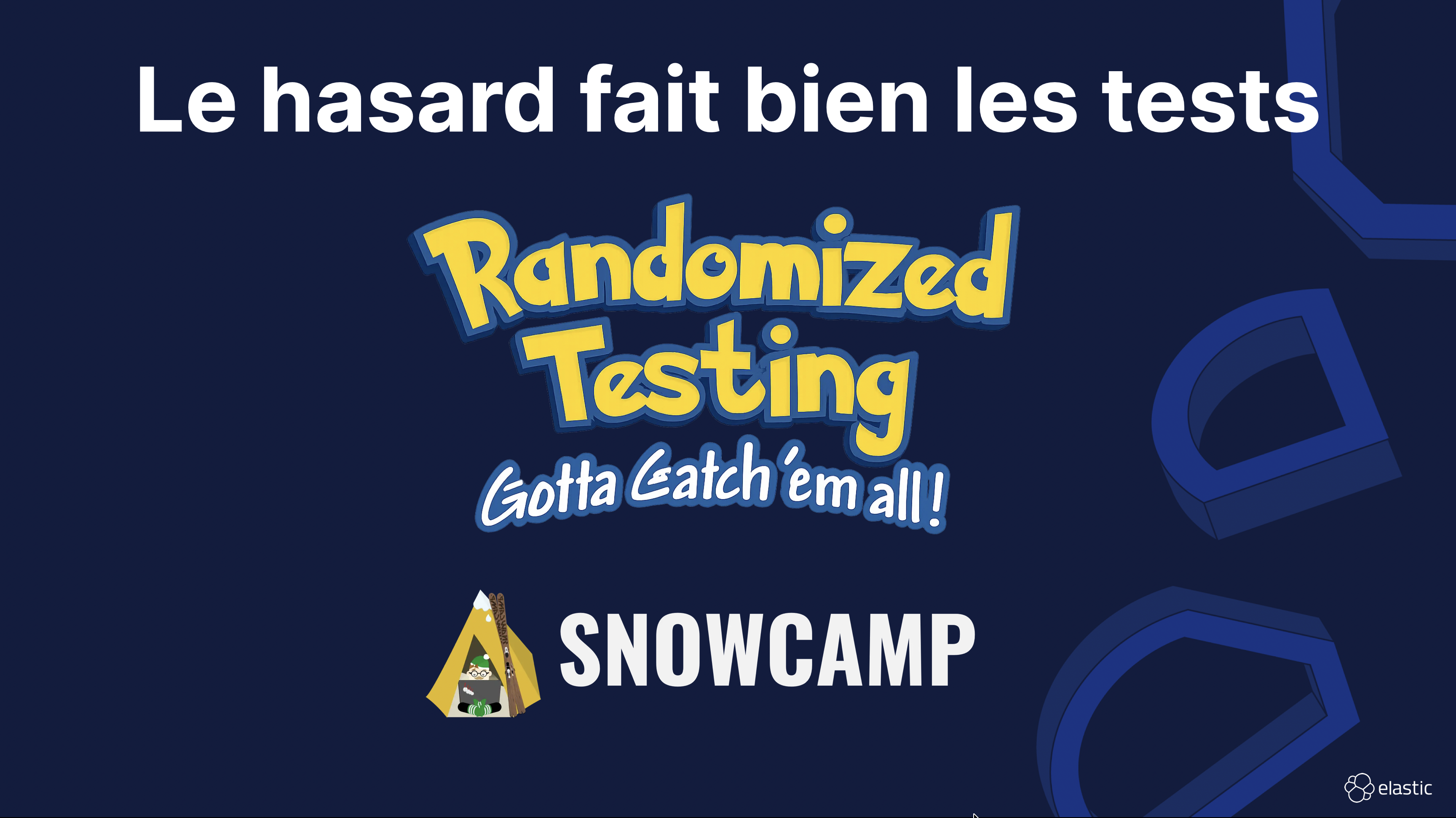 Le hasard fait bien les tests